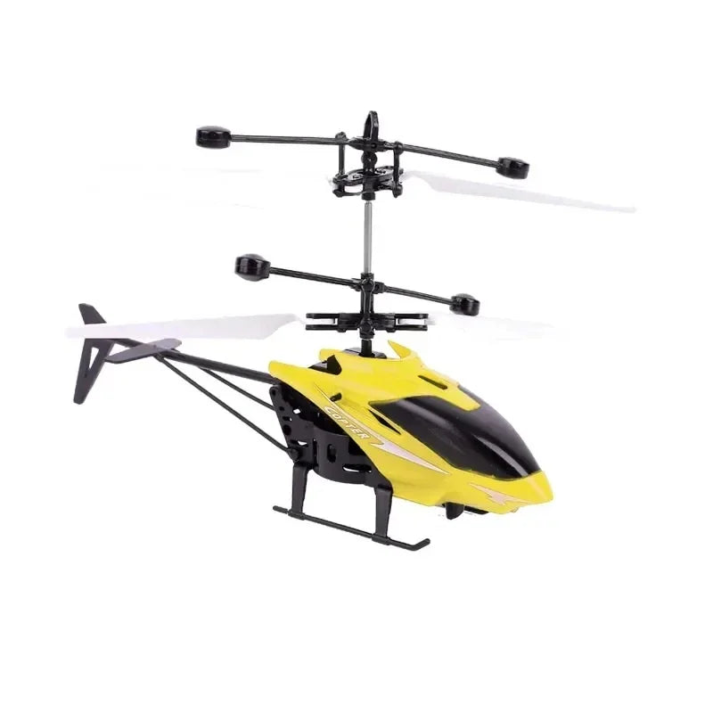 Rechargeable Mini RC Drone Remote Safe Fall-resistant RC Helicopters Drone Children Toys(No remote control battery) Econic Blanks